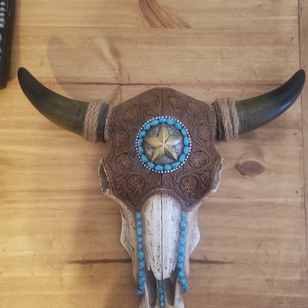 Cowhead wall decor